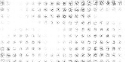 Simple mesh dotted halftone gradient texture. Vanishing polka dot background. Repeating dots modern abstract simple