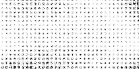 Simple dotted halftone gradient texture. Vanishing polka dot background. Repeating dots vector