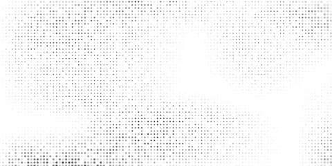 Vector mesh dotted halftone gradient texture. Vanishing polka dot background. Repeating dots gradation abstract modern art