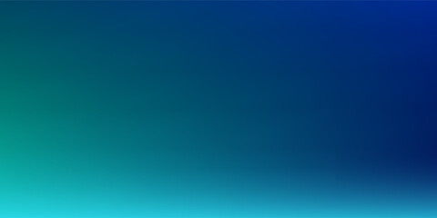Vector blue-green gradient studio room, abstract background pattern, walls and floor reflect neon lights, dark tones abstract