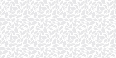 Organic motif, botanical motif background. Seamless pattern.Vector.スタイリッシュな有機的パターン