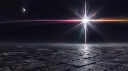 Cosmic dawn on paved ground