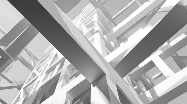 Abstract architectural structure