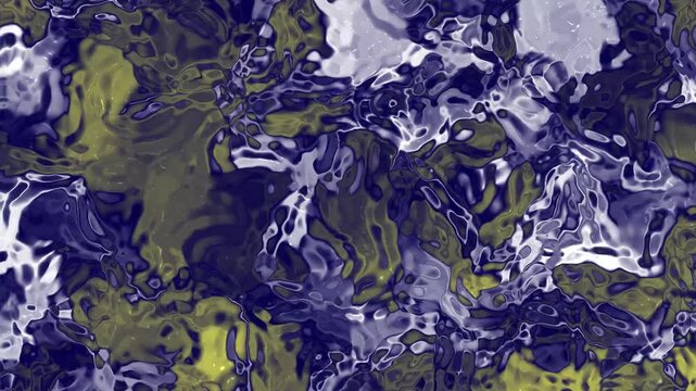 Galactic Blue Violets Abstract fluid pattern with white, blue, and green hues creating a mesmerizing dynamic background texture