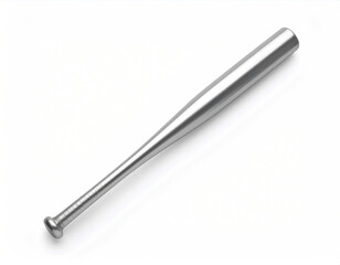 Shiny Aluminum Baseball Bat - Ready for Play