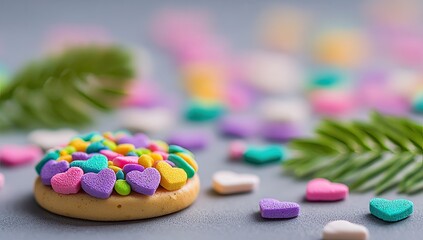 Colorful Candy Cookie Treats