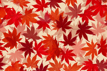 紅葉の背景素材