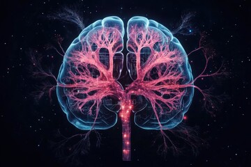 Enhancing agi illuminating digital brains with intricate circuits in futuristic environments