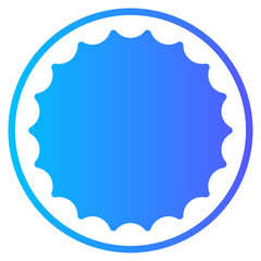 shape gradient icon