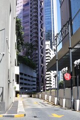 Concrete and Glass Skyscrapers Rising in Modern Metropolis
