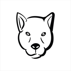 Lineart Panther Vector Illustration Minimalist Lineart Style