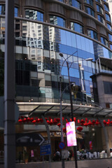 Concrete and Glass Skyscrapers Rising in Modern Metropolis
