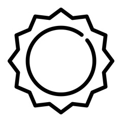 sticker line icon
