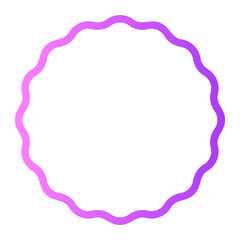 shape gradient icon