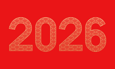Red cover for 2026 Chinese Year of the Horse