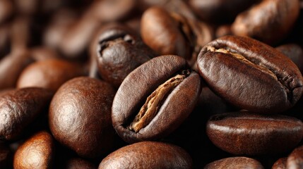 Close-up of roasted coffee beans (10)