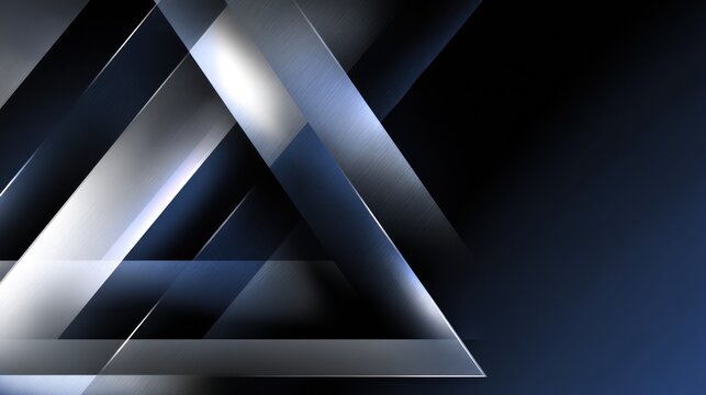 Abstract geometric background with overlapping triangles