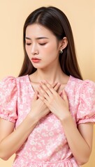 Sudden chest tightness and discomfort in women