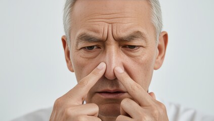 Worried nose examination