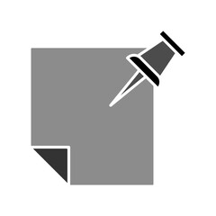 Paper icon design template