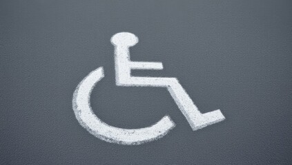 Warm tips for accessible parking spaces