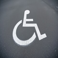 Warm tips for accessible parking spaces