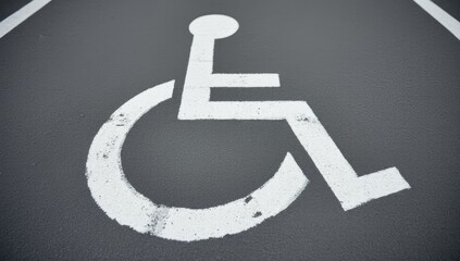 Warm tips for accessible parking spaces
