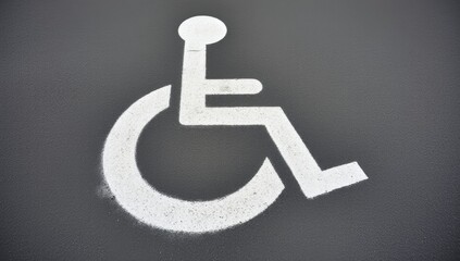 Warm tips for accessible parking spaces