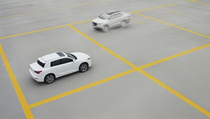 SUV car white