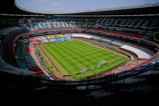 Ciudad de Mexico, Mexico - September 11. 2022: Azteca Stadium