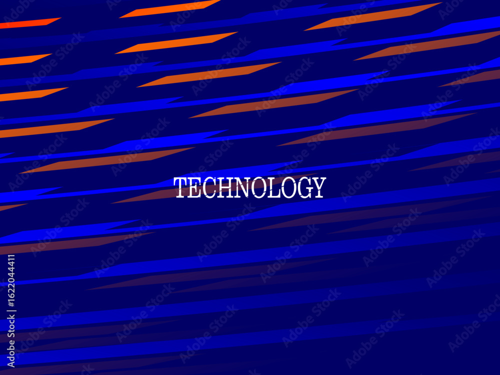 Poster this futuristic background features a dynamic wave pattern in gradient blue accented with bright mul