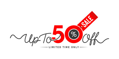 Sale up to 50% Off