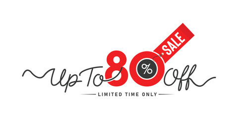 Sale up to 80% Off