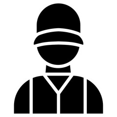 Sanitation Workers glyph icon