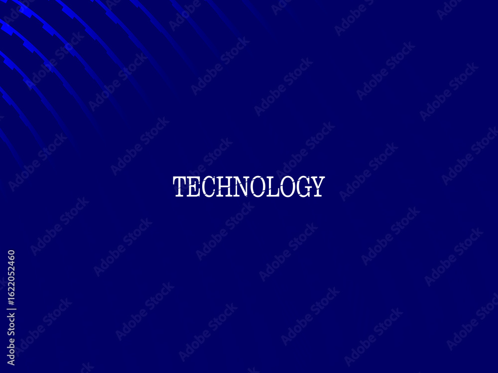Poster this futuristic background features a dynamic wave pattern in gradient blue accented with bright mul