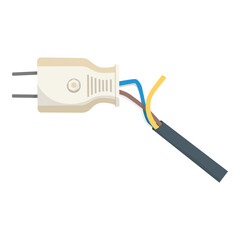 Two prong electric plug socket for electric instrument plug.