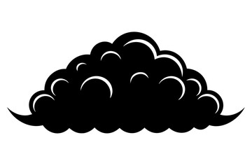 Vector illustration of an abstract background with cloud