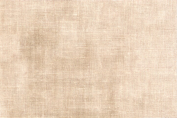 Fototapeta premium Beige Burlap Fabric Texture natural