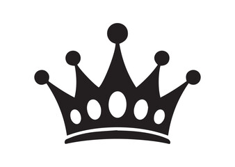 Queen crown Vector illustration Design