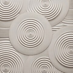 Obraz premium Concentric circles pattern abstract texture background