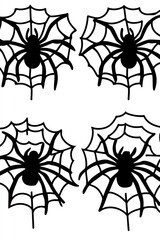 Spiderwebs with Spiders
