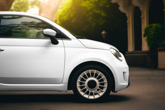 Car vehicle png mockup, transparent design