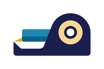 Tape Dispenser Icon Vector Design Simple and Modern Office Supply Icon