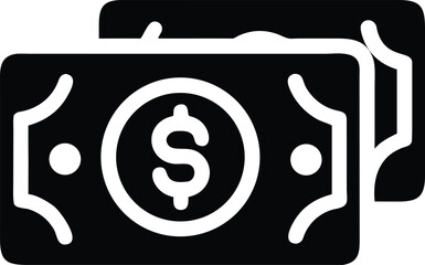Dollar bills icon