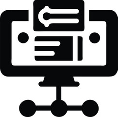 Online network connection and data processing