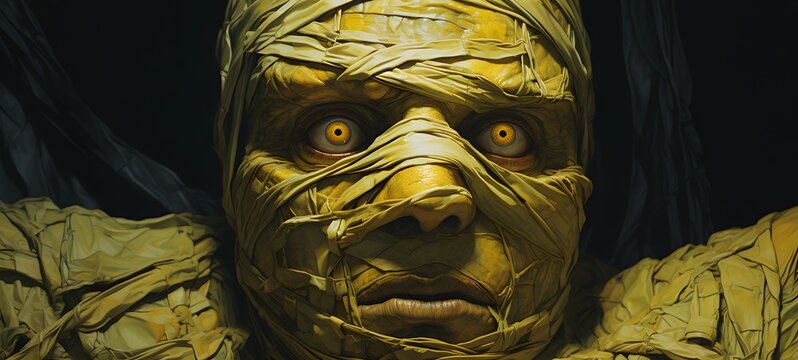 Mummy monster in Clash Royale, generative AI