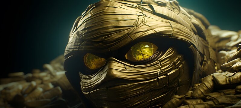 Mummy monster in Clash Royale, generative AI