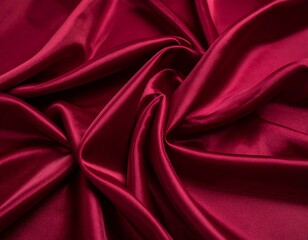 Fototapeta premium Blood Red Velvet Fabric Texture – Halloween Luxury Background for Branding