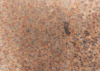Rusty Metal Surface Texture Close-Up