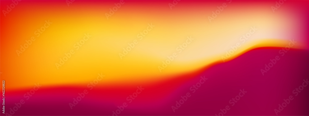 Poster autumn color gradation background with warm purple and yellow gradient. abstract fall pattern for th